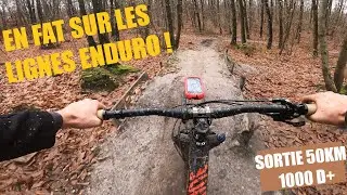 VTT À MONTMORENCY | DESCENTE ENDURO EN FAT |MTB