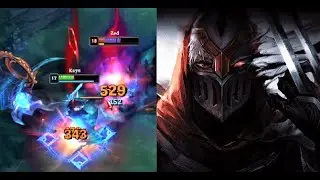 SA Kayn vs Zed...