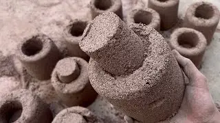 ASMR | New Colourful Grainy Texture Dry Floor crumbling 