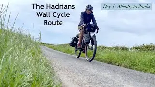 Hadrians Wall Sustrans Cycle Route 72. Day 1: A ride through of the first 106km starting in Allonby