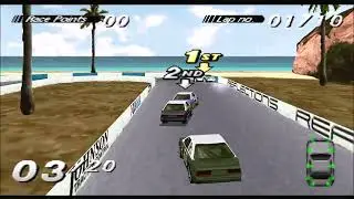 Destruction Derby Division 5 Playthough PS1