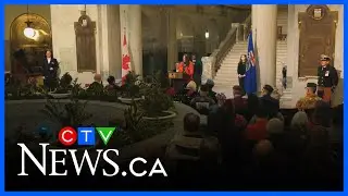 M&eacute;tis leader Louis Riel honoured at Alberta Legislature