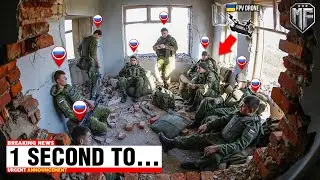 Ukrainian FPV Drone Caught Russian Troops in Abandoned House - Then THIS Happened...