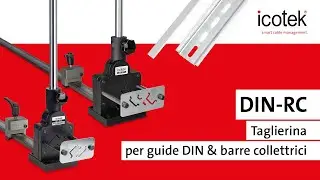 DIN-RC Taglierina per guida DIN & barra collettrice | icotek