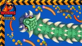 🐍WORMSZONE.IO🔥Ep26💥The hungriest snake👹Top 1 slither💯by Wzl_No1