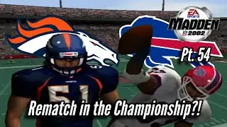 Madden 2002 Buffalo Bills Franchise: Часть 54: Реванш в финале чемпионата?!