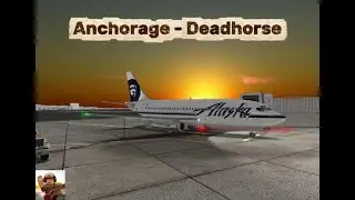 🔴 Live RFS 80S EDITION! Anchorage - Deadhorse | Alaska B737-200 | RFS - Real Flight Simulator