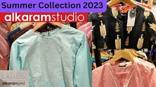 alkaram Studio Summer Collection 2023 ll pret #alkaram #alkaramstudio #alkaramofficial #hskvlogs