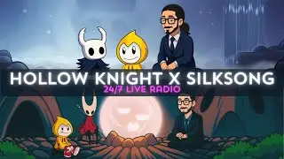 🔴 🔵 Hollow Knight x Silksong [24/7] | Ambience & LoFi Remixes to Work, Study and relax to 🔵 🔴