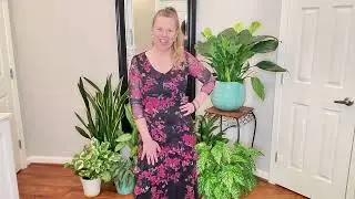ZESICA Fall Floral Maxi Dress Review | 2025 Boho Bodycon V Neck Ruffle Party & Wedding Dress