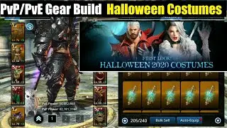 Darkness Rises Halloween Costumes & PvP/PvE Legendary Gear Build