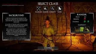 Unreal Engine 5 RPG Character Select Screen Example