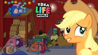 UMA NOITE na FAZENDA DA APPLEJACK (Toca Life World) &lsaquo; Luli Rarity &rsaquo;