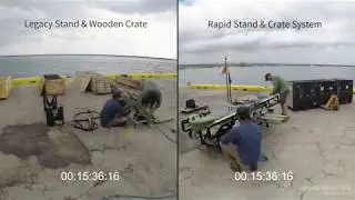 Rapid Stand and Crate vs. Legacy Stand and Wooden Crates