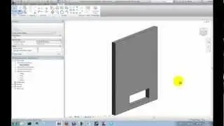 Revit 2012 - Fassadenelement-Familie erstellen - Teil 3 - Arbeiten mit Abzugsk&ouml;rpern