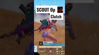 SCOUT 1 VS 3 IND 🔥 ||| SCOUT OP CLUTCH ||| SOUL VS IND 🔥||| @SOUL SCOUT#bgmi #shorts #soul #scout