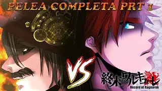 HERCULES VS JACK EL DESTRIPADOR  ESPAÑOL LATINO - PELEA COMPLETA PARTE 1 - Record of Ragnarok HD