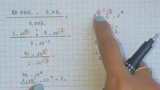 NOTACIÓN CIENTÍFICA -  Cálculos Combinados