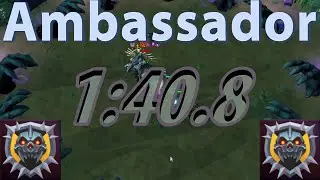 Ambassador 1:40.8 GM Time
