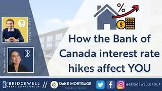 How the Bank of Canada Interest Rate Hikes Affect YOU - Variable & Fixed Interest Rates