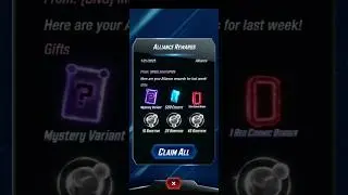 Mystery variant and Alliance rewards week 25 #marvelsnap #marvelsnapvariants