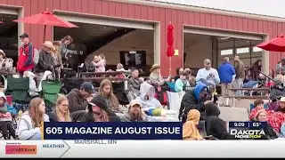 Inside the August edition of 605 magazine