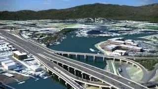 Greenbrae Corridor Improvement Project - Fly thru animation