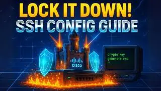 Cisco IOS SSH Full Configuration Tutorial | Secure Remote Access
