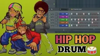 how to make hip hop drums pattern 