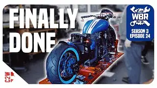 ...the bobber is FINALLY DONE...kinda [Wrecked Bike Rebuild - Ep 24 - Vstar 1300 Bobber]