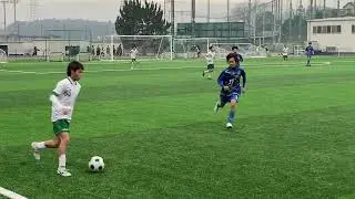 2025/12/21 クラブU14リーグ2nd上位L第3節 VS レスチ 後半