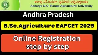 🚀 AP EAMCET Counselling 2025: Apply for ANGRAU B.Sc Agriculture & B.Tech Food Technology Easily!