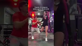 Cuando mi compa se quiere agarrar de m&iacute; en las b&uacute;lgaras #foryou #humor #gym