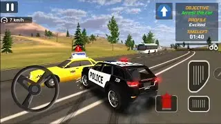 Police play car simulator- Polizeispiel game- العاب شرطة سيارة اطفال