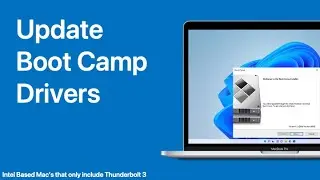 How to update Windows 10 Bootcamp Drivers!