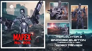 REVIEW MAFEX No. 206 Endoskeleton Terminator 2