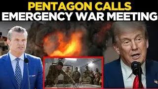 US News LIVE | Pentagon Calls Emergency War Meeting Amid Rising Global Tensions | Trump | Venezuela