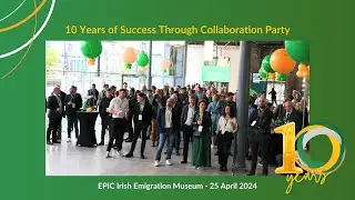 Host in Ireland's 10 years anniversary celebration was epic