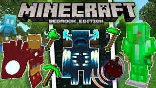 🐍 TOP MEJORES MODS/ADDONS SURVIVAL para MINECRAFT PE 1.19 - 1.19.30 🧭 Mods para MCPE 1.19 🔥