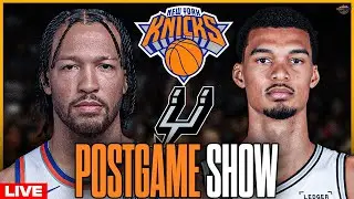Knicks VS Spurs | POSTGAME Show