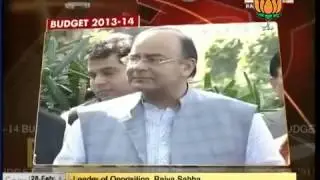 BJP Byte on Union Budget 2013-14 by Shri Arun Jaitley  : 28.02.2013