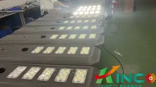 The power setting of solar street lamps should be adjusted before packing.www.kinco-energy.com