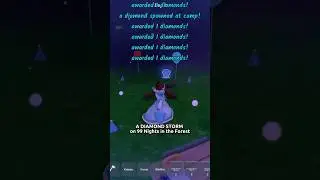 a DIAMOND STORM on 99 Nights in the Forest #roblox #99nightsintheforest