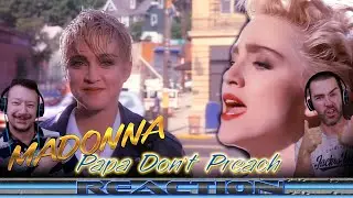 Madonna REACTION! ''Papa Don't Preach'' MV