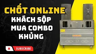 KH&Aacute;CH MUA ONLINE COMBO LOA ĐIỆN NANOMAX PRO 369 BASS 50 Đ&Ocirc;I TH&Ecirc;M LOA FULL 30 GI&Aacute; 33 TRIỆU 700
