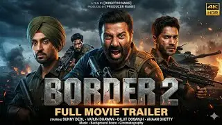 BORDER 2 Official Trailer 🔥 | Sunny Deol, Varun Dhawan, Diljit Dosanjh | Goosebumps 🇮🇳