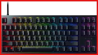 Razer Huntsman Tournament Edition TKL Tenkeyless Gaming Keyboard Fast Keyboard Switches