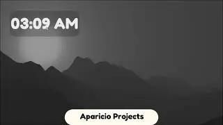 Aparicio Clock, tu nuevo widget de reloj favorito.