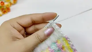 फंदे बंद करने का तरीका, Unique Bind-off  Technique  in Knitting