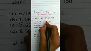 Question Practice Part-1 | How To Find Percentage #shorts #math #edukatorsclub